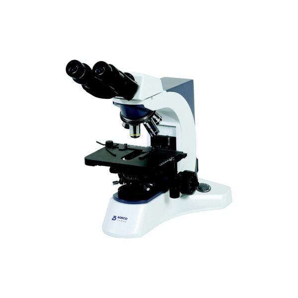 MICROSCOPIO BINOCULAR CON SISTEMA ÓPTICO CON CORRECCIÓN AL INFINITO
